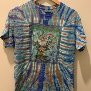 Tie dye gnome t-shirt